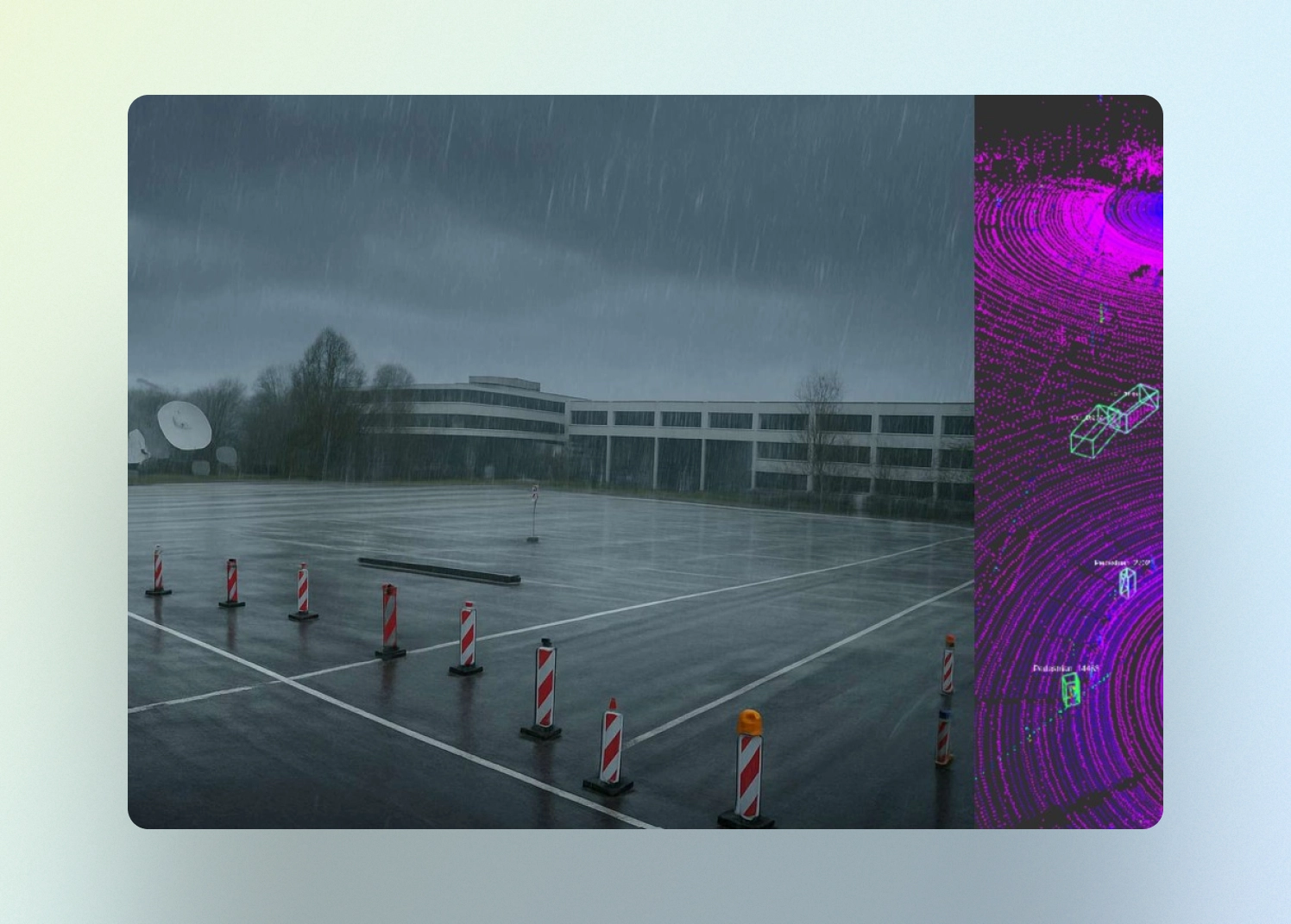 Zuverlässigkeit bei Dunkelheit und schlechten Bedingungen.